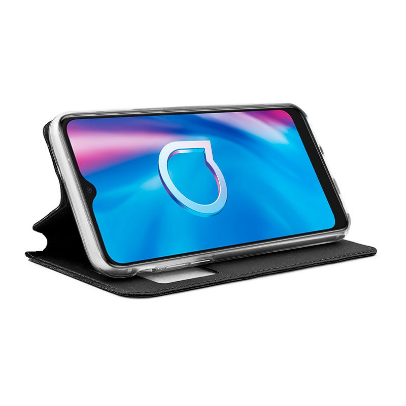 Capa Flip Alcatel 1S (2020) / Alcatel 3L (2020) Smooth Black