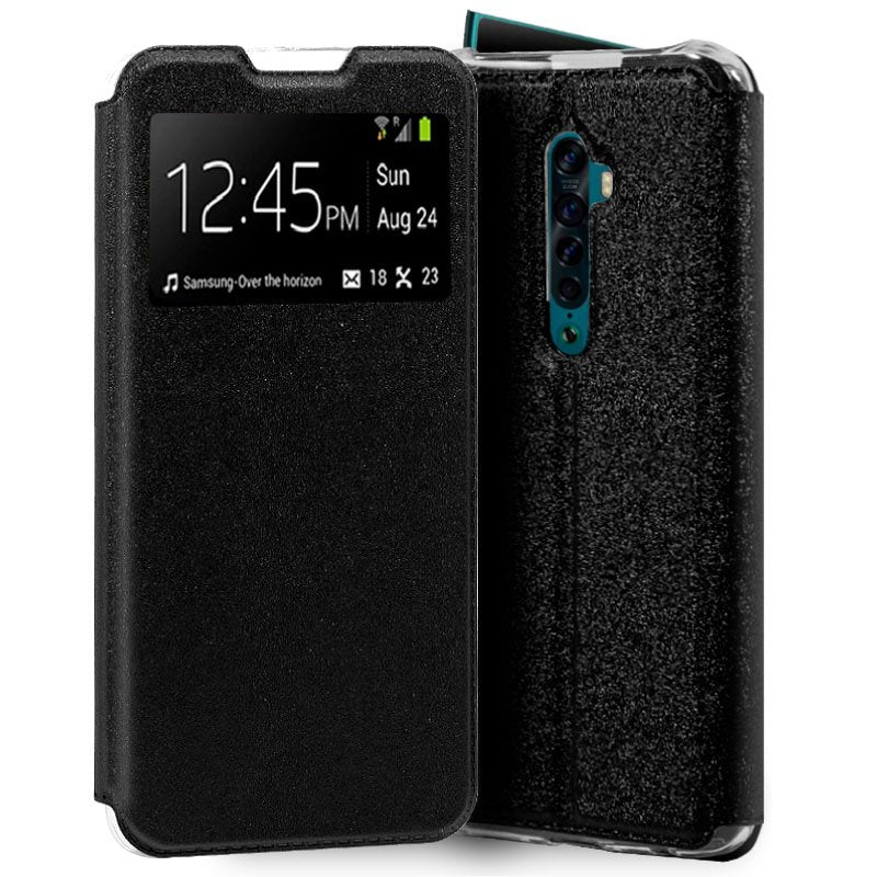 Capa Flip Oppo Reno 2 Plain Black