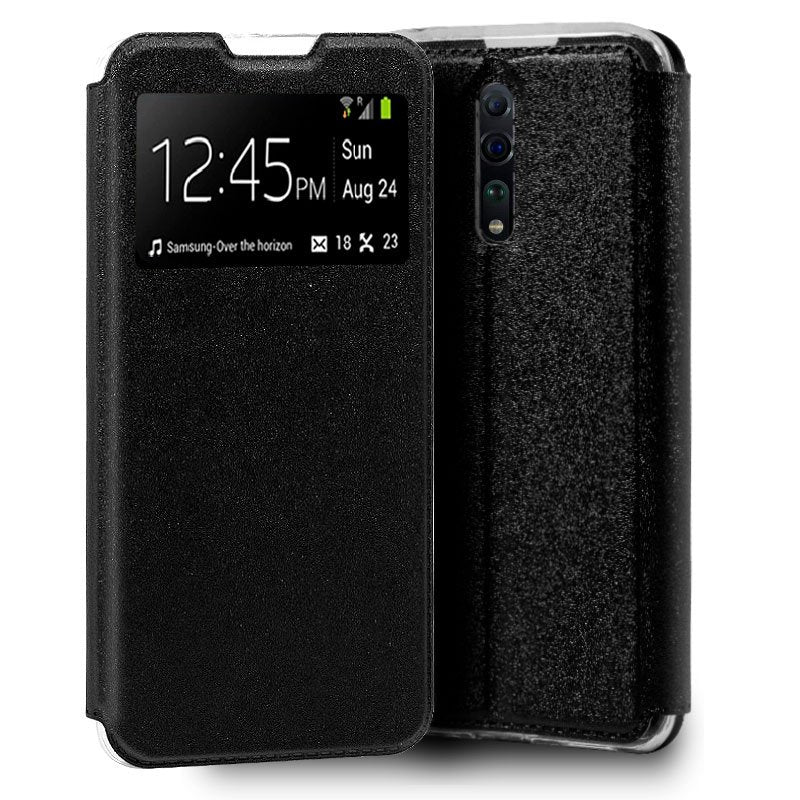 Capa Flip Oppo Reno Z Plain Black