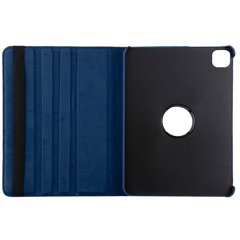 Capa para iPad Pro 11 em (2020) Couro Giratório Azul