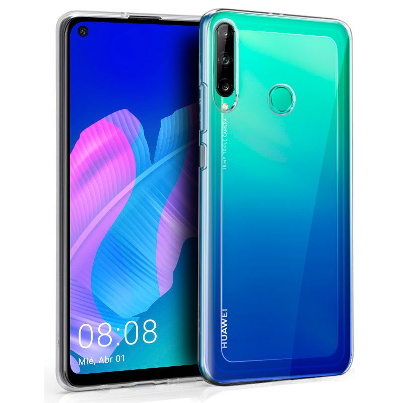 Capa Silicone Huawei P40 Lite E (Transparente)