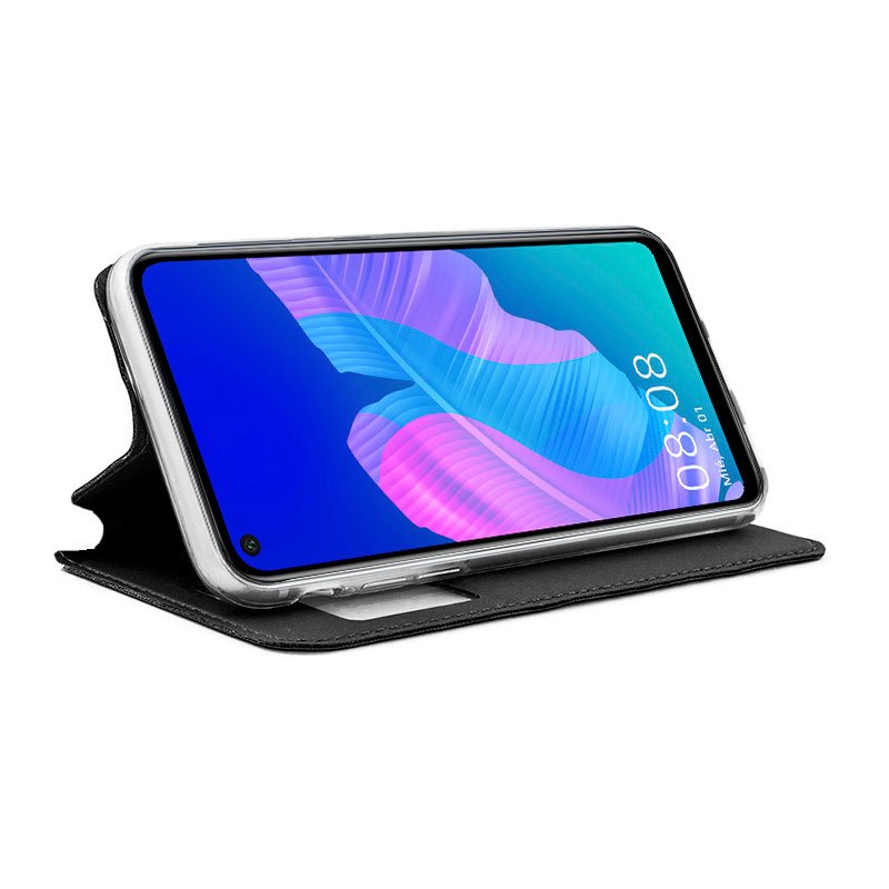 Capa Flip Huawei P40 Lite E Plain Black