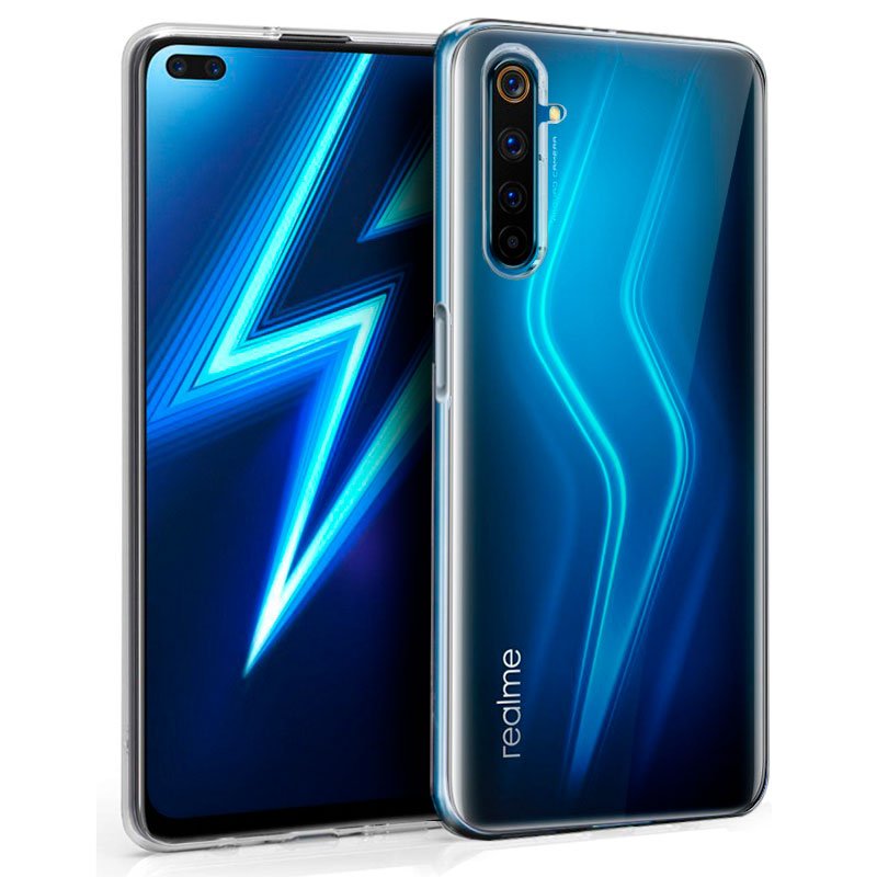 Capa silicone Realme 6 Pro (transparente)