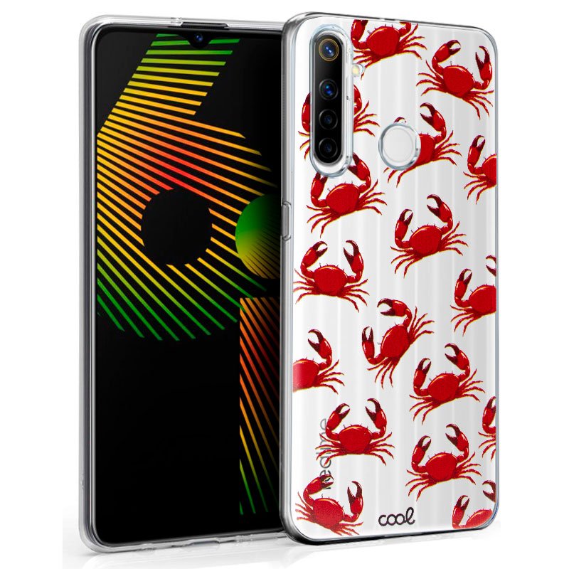 Capa para Caranguejos Transparentes Realme 6i