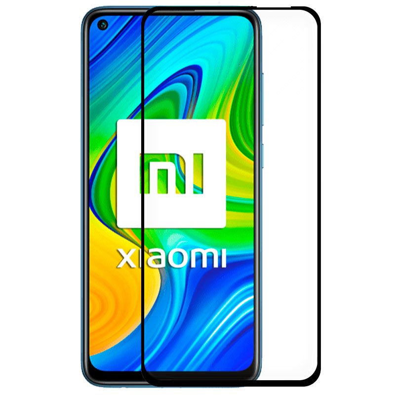 Película Xiaomi Redmi Note 9 Full Cover Preto