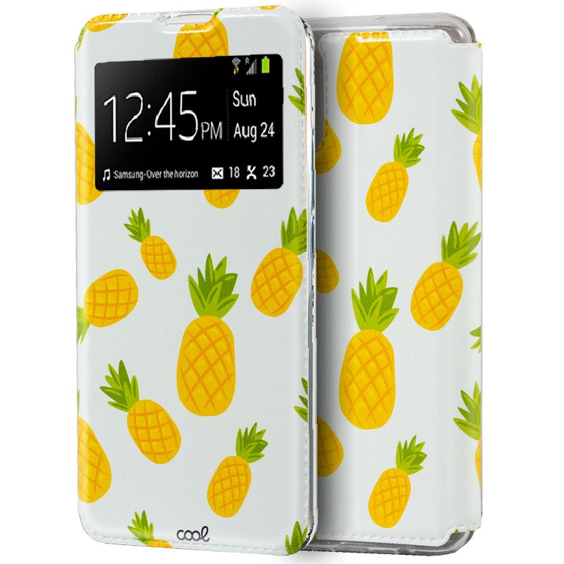 Capa Flip Cover Samsung G770 Galaxy S10 Lite Ananás