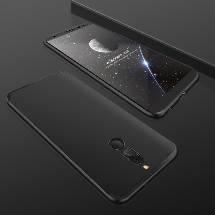 Capa de proteção GKK 360 frontal e traseira capa de corpo inteiro Huawei Mate 10 Lite preto
