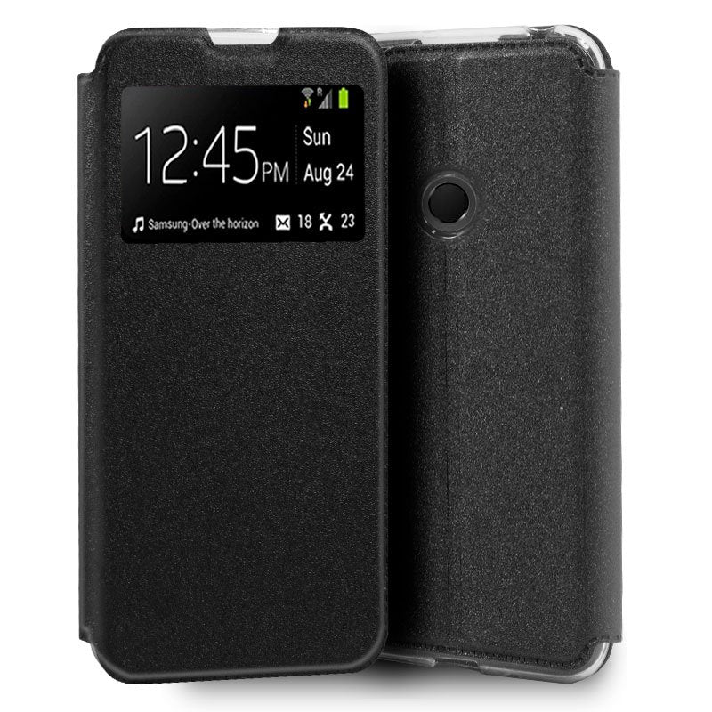 Capa Flip Huawei Y6p Plain Black