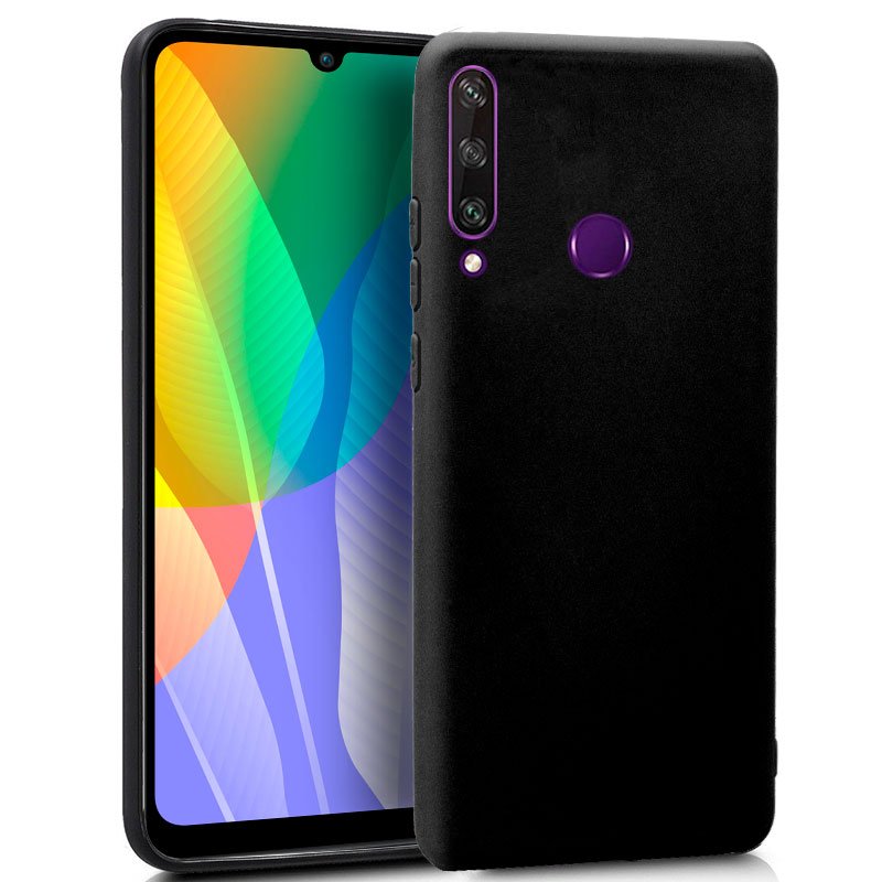 Capa Silicone para Huawei Y6p (Preto)