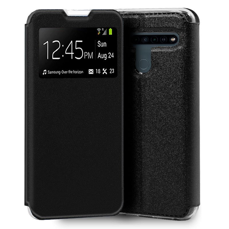 Capa Flip LG K41s / K51s Smooth Black