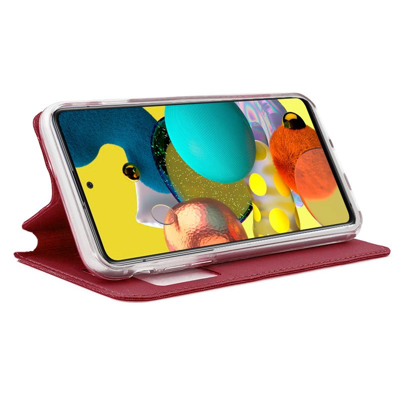 Capa Flip Samsung A516 Galaxy A51 5G Smooth Red