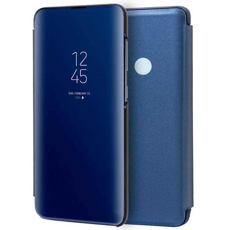 Capa Flip Xiaomi Redmi Note 8T Clear View Blue