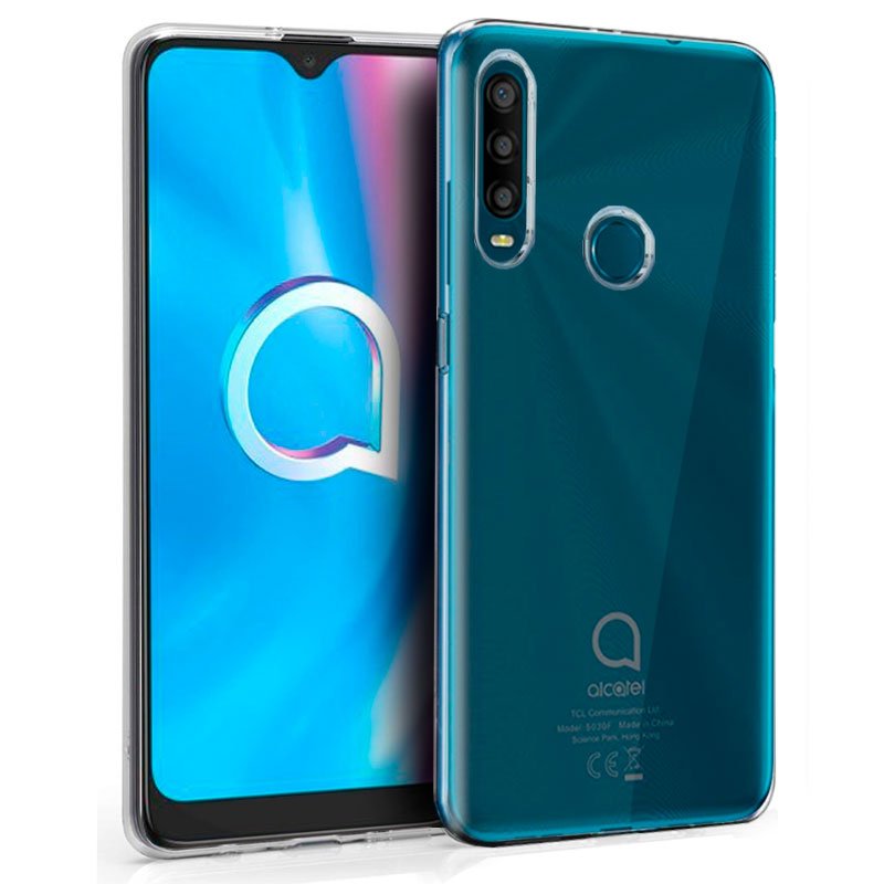 Capa silicone transparente para Alcatel 1SE (2020)