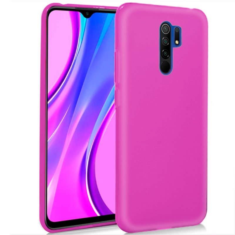 Capa para Xiaomi Redmi 9 Silicone Rosa