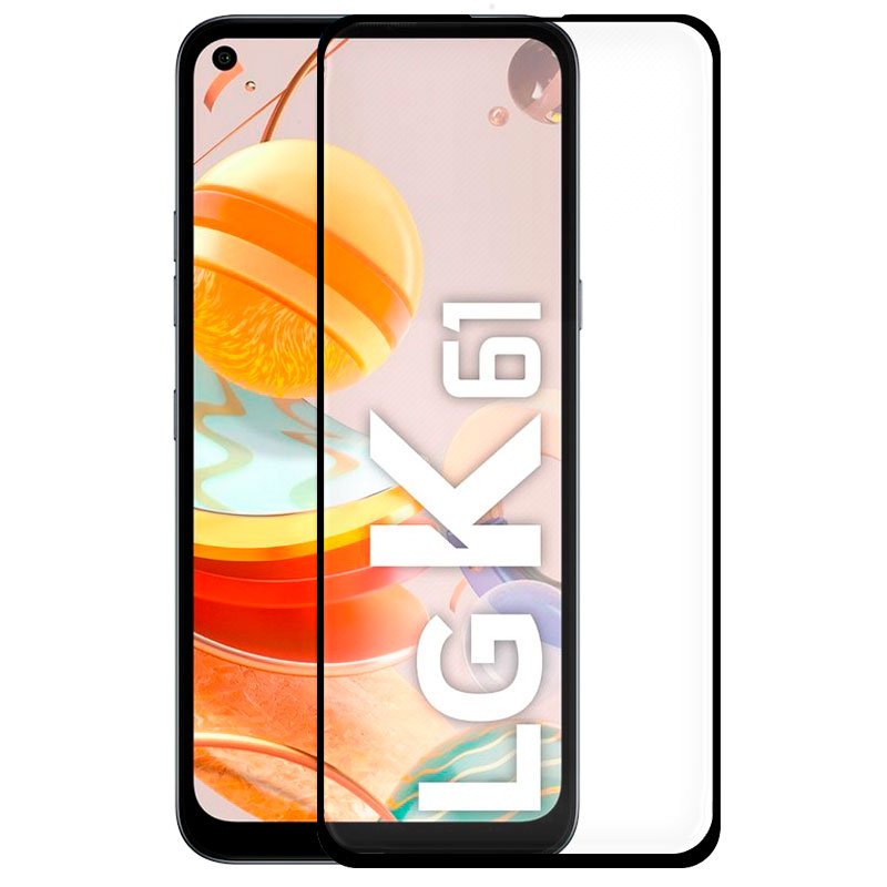Película de Vidro Temperado LG K61 Full 3D Transparente