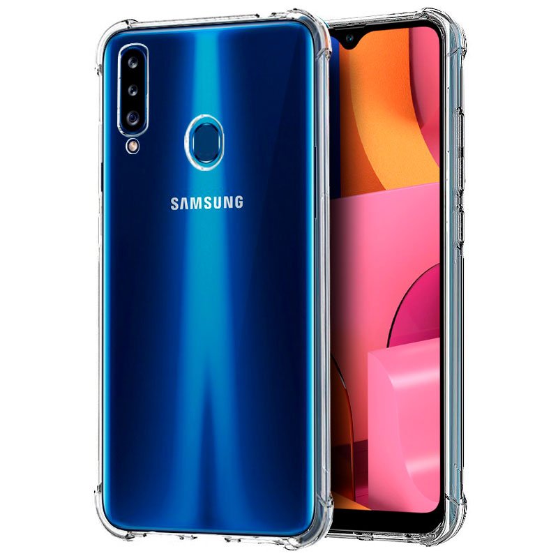 Capa para Samsung Galaxy A20s AntiShock Transparente