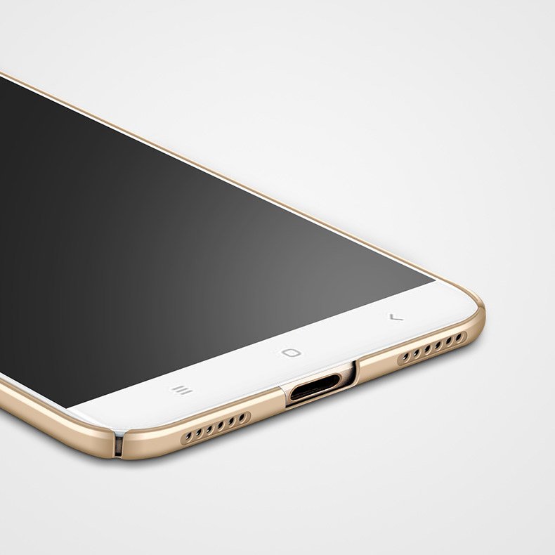 MSVII Simple Ultra-Thin Cover PC Case para Xiaomi Redmi Note 5A Prime preto