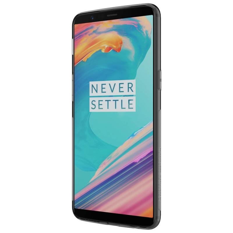 Capa Nillkin Nature TPU Gel Ultra Slim para OnePlus 5T cinza