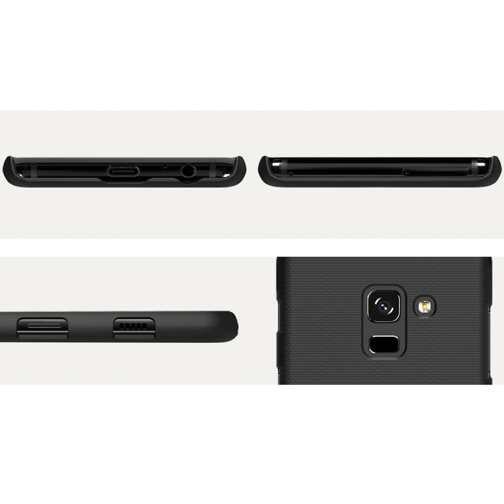 Capa Nillkin Super Frosted Shield com protetor de tela para Samsung Galaxy A8 2018 A530 branca