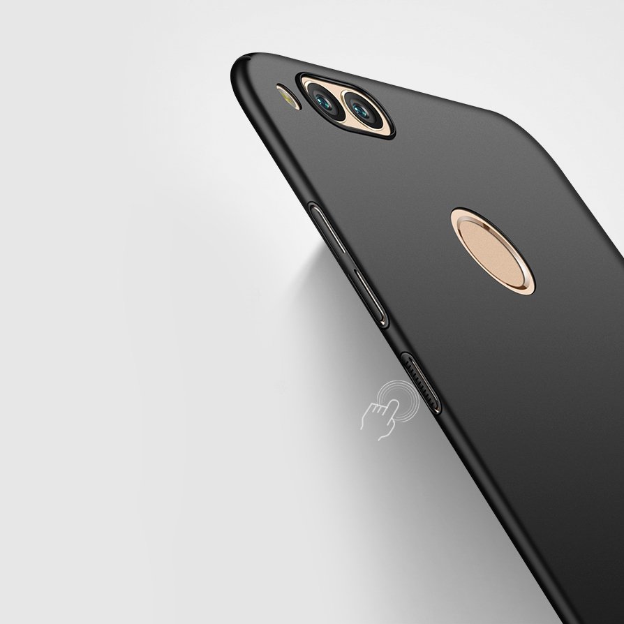 MSVII Simple Ultra-Thin Cover PC Case para Huawei Honor 7X preto