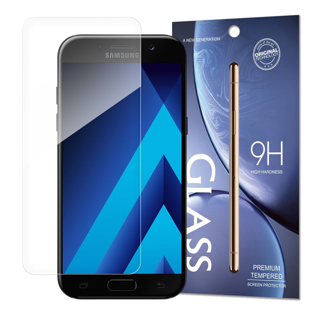 Protetor de tela de vidro temperado 9H para Samsung Galaxy A5 2017