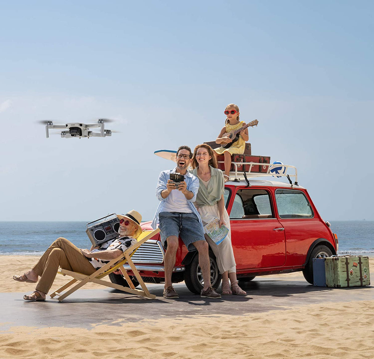 Drone DJI Mini 2 Combo OcuSync 2.0 HD Câmara 4k