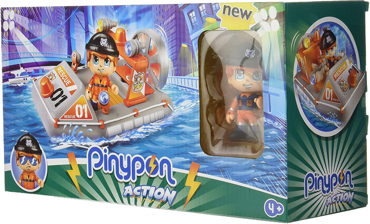 PinyPon Action Lancha Bombeiro