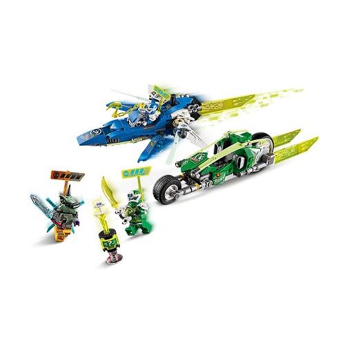 LEGO NINJAGO 71709 Veículos de Corrida de Jay e Lloyd