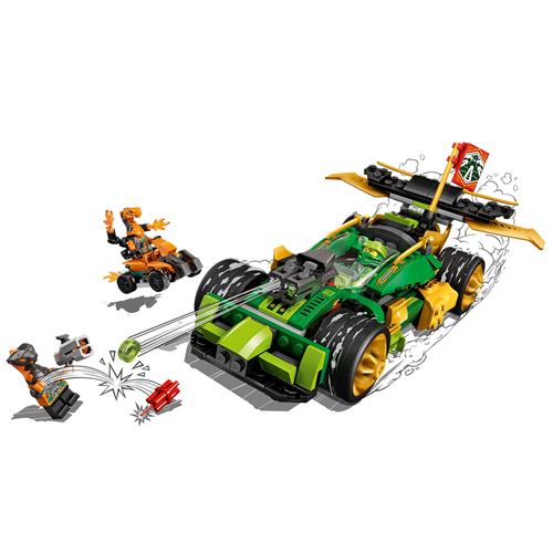 LEGO Ninjago 71763 Carro de Corrida EVO do Lloyd