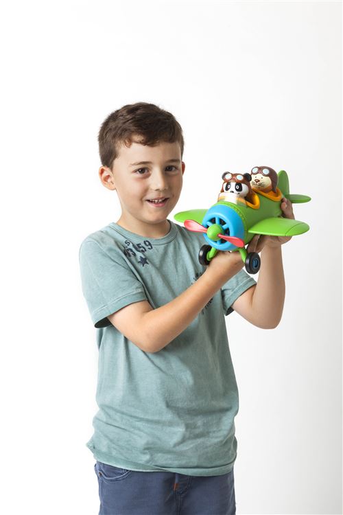 Panda Avião Com Figuras