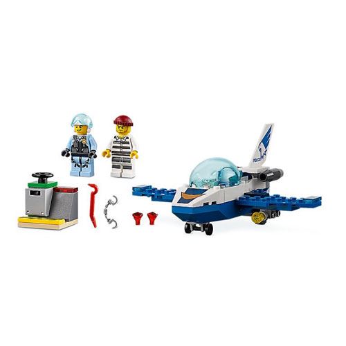 LEGO City Police 60206 Polícia Aérea - Jato-Patrulha