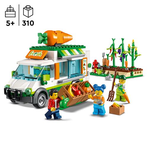 LEGO City 60345 A Carrinha do Mercado de Agricultores