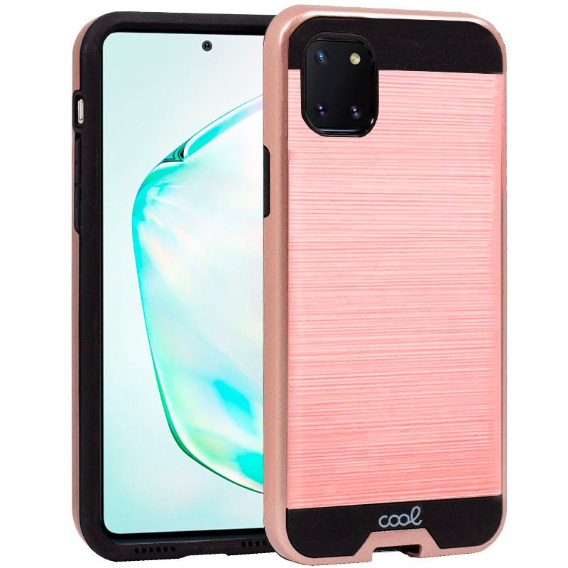 Capa Samsung Galaxy Note 10 Lite Aluminio Rosa