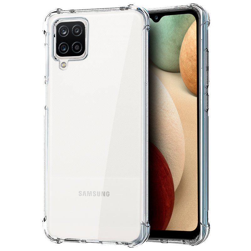 Capa para Samsung Galaxy A12 AntiShock Transparente