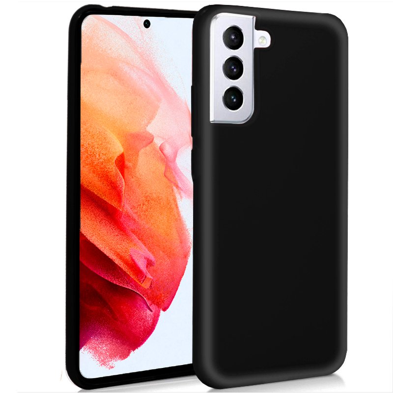 Capa para Samsung Galaxy S21 Silicone Preto