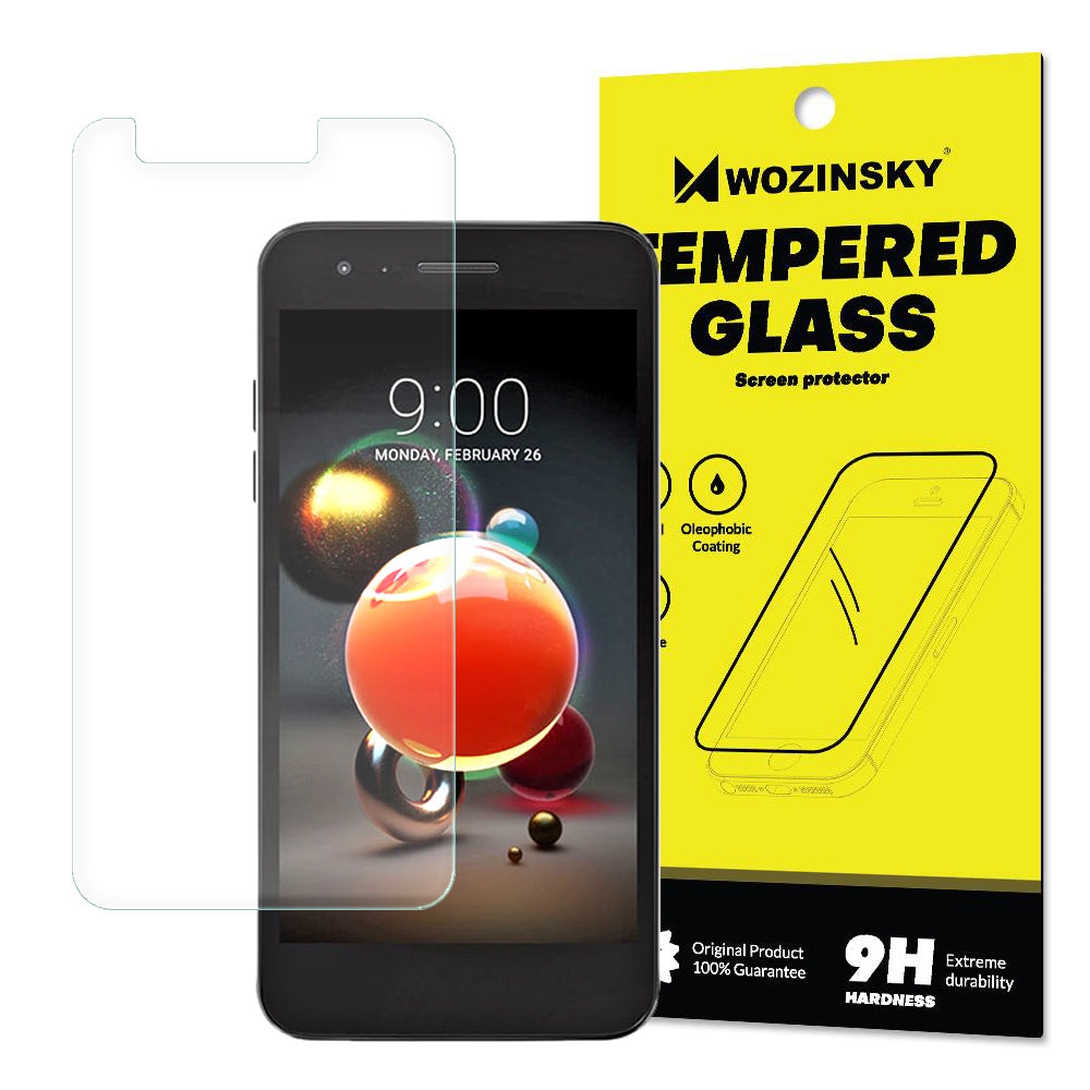 Protetor de tela de vidro temperado Wozinsky 9H para LG K8 2018 - K9