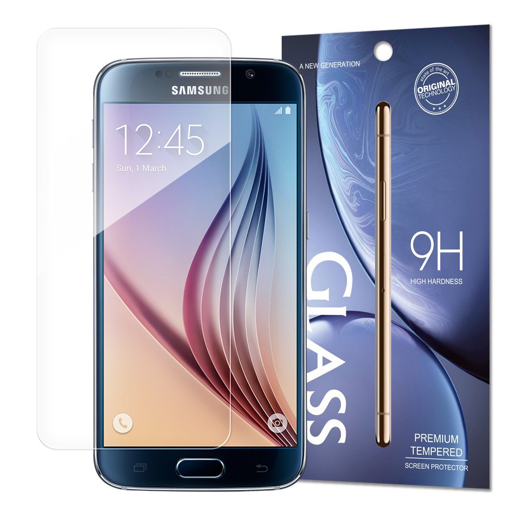 Protetor de tela de vidro temperado 9H para Samsung Galaxy S6
