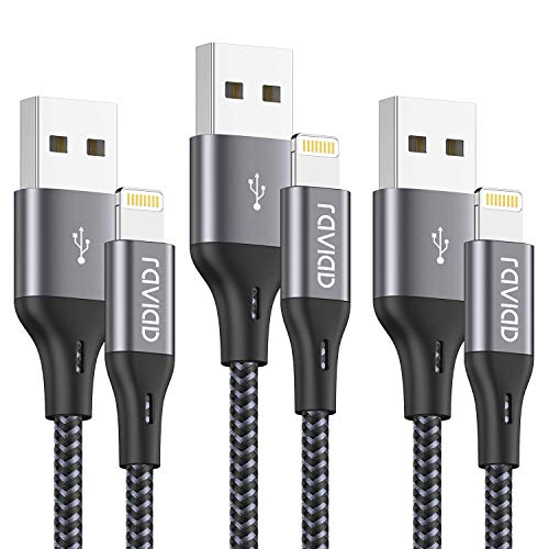 Cabo Lightning para USB Resistente Revestido de Nylon (1,2m) Dados e Carregamento