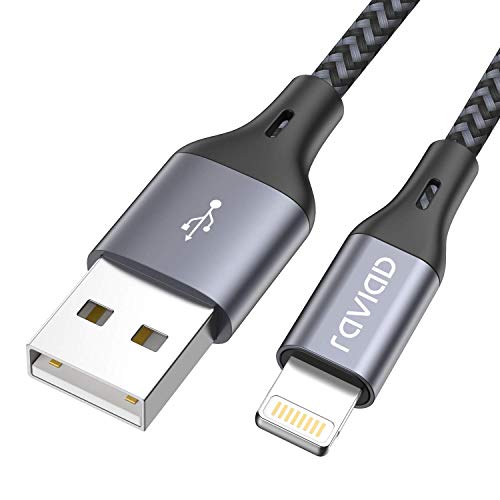 Cabo Lightning para USB Resistente Revestido de Nylon (1,2m) Dados e Carregamento