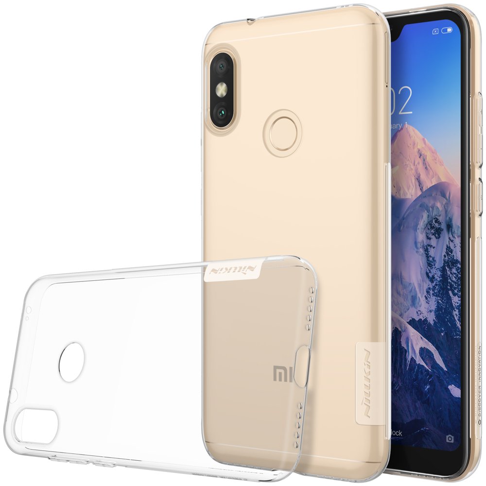 Capa Nillkin Nature TPU Gel Ultra Slim para Xiaomi Mi A2 - Mi 6X transparente