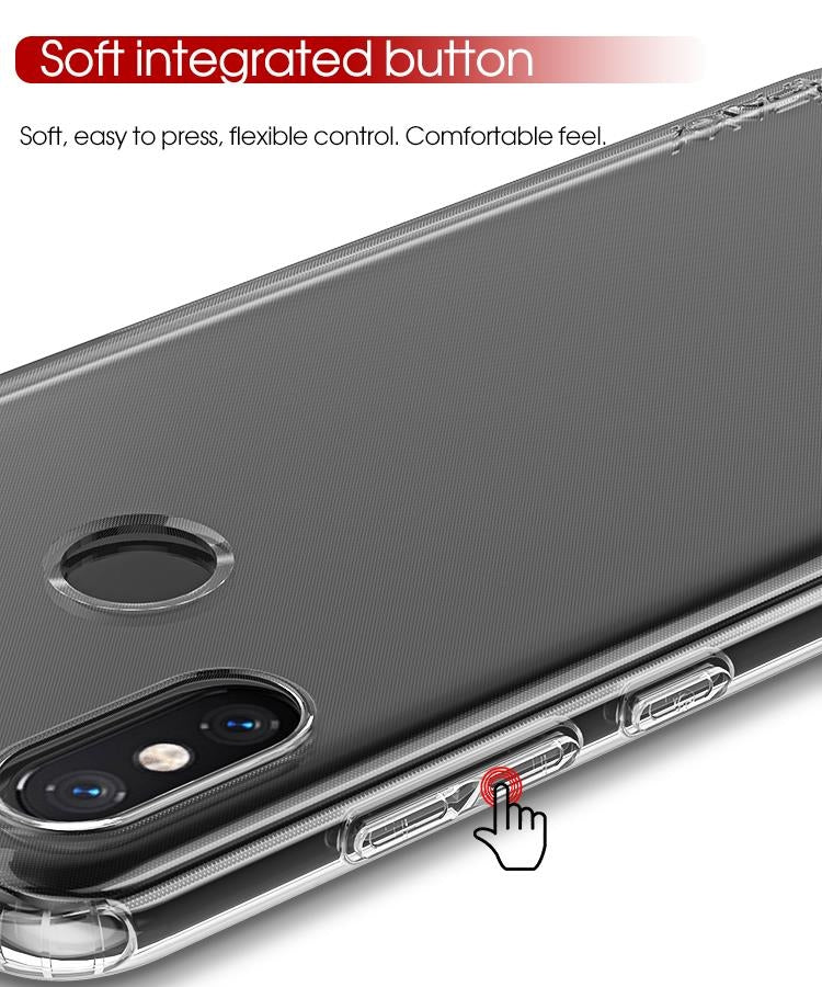 Capa iPaky Effort TPU + vidro temperado 9H para Xiaomi Mi 8 Explorer transparente