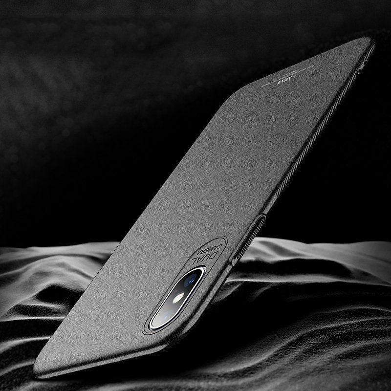 MSVII Simple Ultra-Thin Cover PC Case para iPhone XS Max vermelho