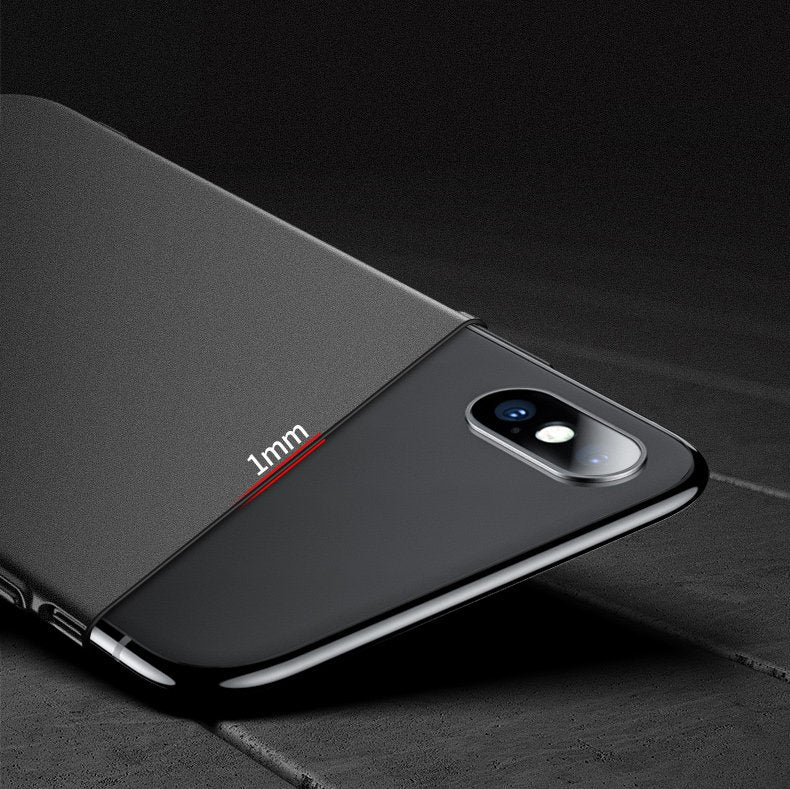MSVII Simple Ultra-Thin Cover PC Case para iPhone XS Max vermelho