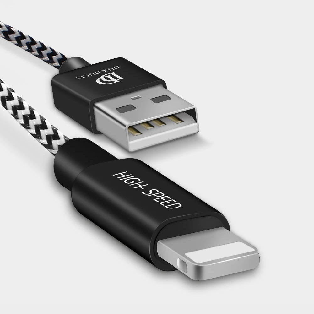 Cabo USB - Lightning série Dux Ducis K-ONE 2.1A 025M preto