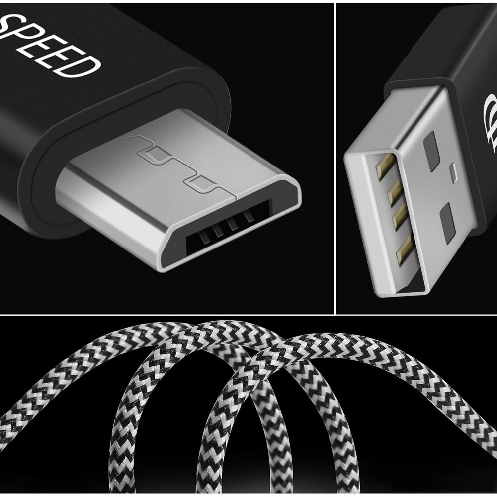 Cabo USB - micro USB da série Dux Ducis K-ONE 2.1A 025M preto