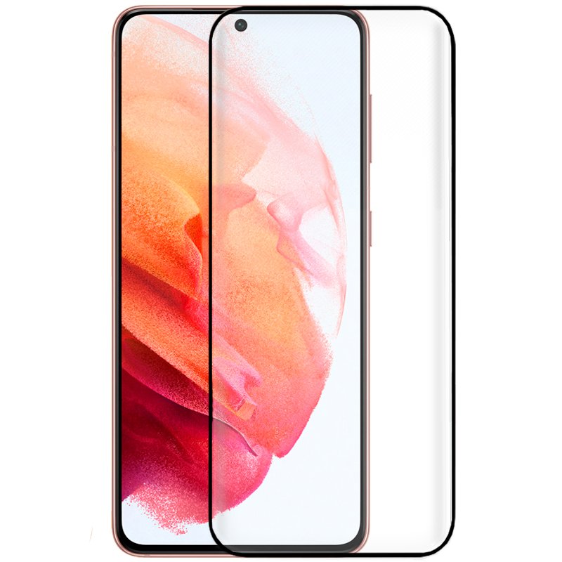 Película de Vidro Temperado para Samsung Galaxy S21 Full 3D Transparente