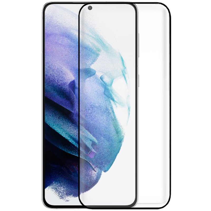 Película de Vidro Temperado para Samsung Galaxy S21 Plus Full 3D Transparente