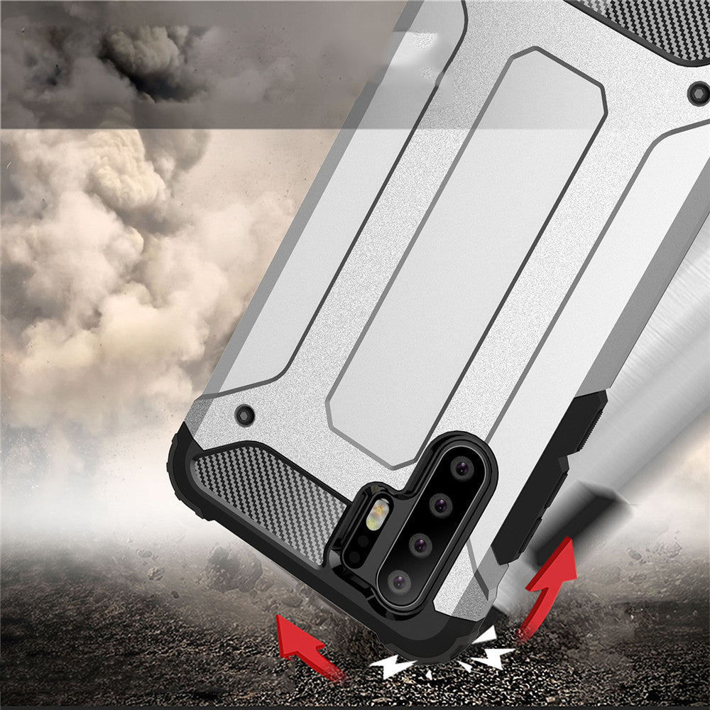 Capa Hybrid Armor Capa resistente e resistente para Huawei P30 Pro preta