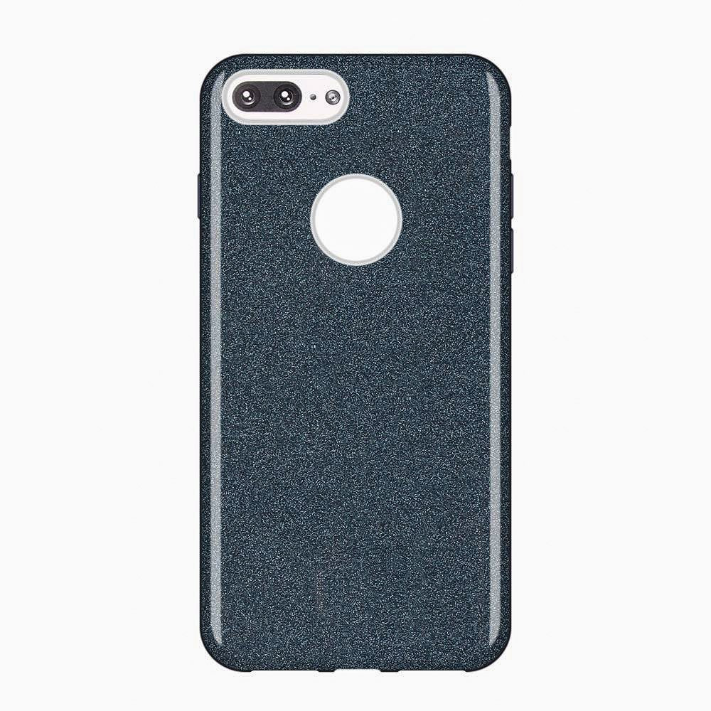 Capa Wozinsky Glitter brilhante para iPhone 8 Plus - iPhone 7 Plus preta