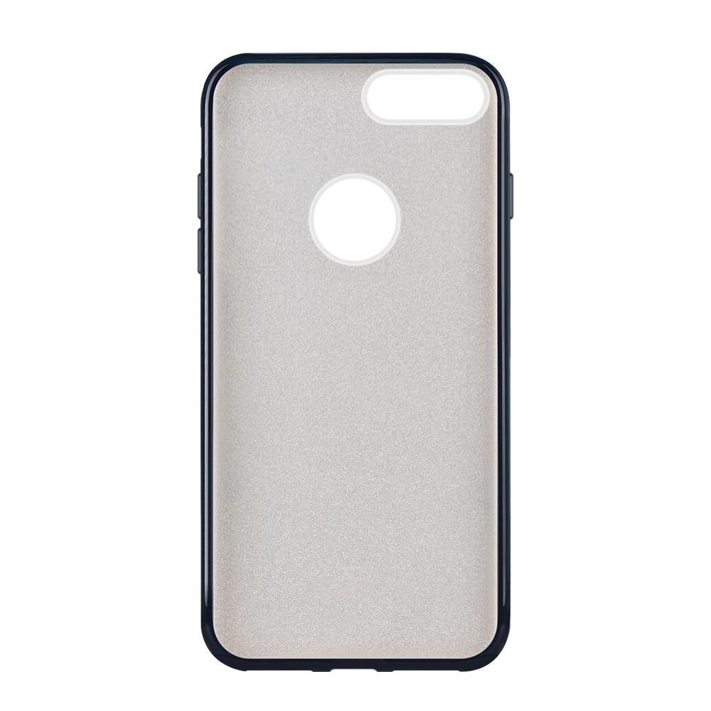 Capa Wozinsky Glitter brilhante para iPhone 8 Plus - iPhone 7 Plus preta